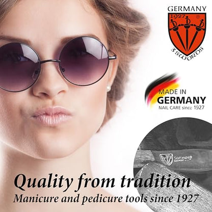 3 Swords Germany - Brand Quality Cuticle Knife Trimmer Remover Cutter (1pc.) and Cuticle Pusher Scratcher (1 pc.) Made in Germany - color: Cuticle Remover and Cuticle Pusher