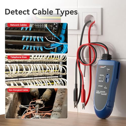 NOYAFA NF-816LP Underground Wire Locator, Electrical Cable Tracker