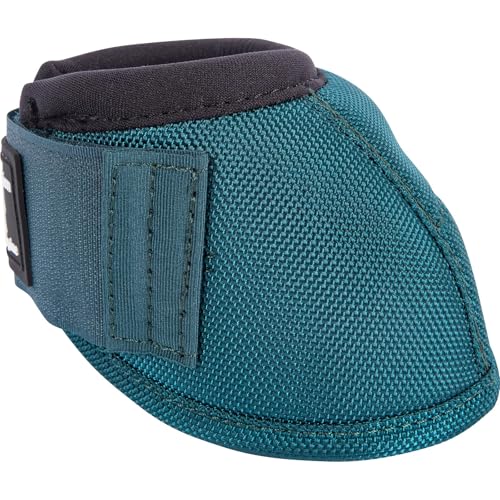 Classic Equine Dyno Turn Bell Boots - color: Dragonfly Green, size: Large
