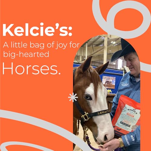 Kelcies Pumpkin Spice Horses Treats - Low Sugar, Starch, and Carbohydrates | Healthy Treats for Horse Supports Superior Digestion 5 Pound (1 Pack) - size: 5 Pound (Pack of 1)