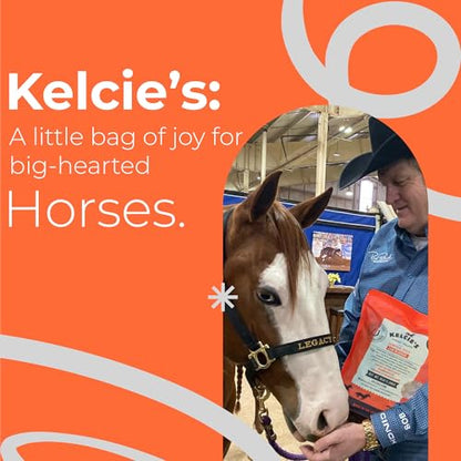Kelcies Pumpkin Spice Horses Treats - Low Sugar, Starch, and Carbohydrates | Healthy Treats for Horse Supports Superior Digestion 5 Pound (1 Pack) - size: 5 Pound (Pack of 1)