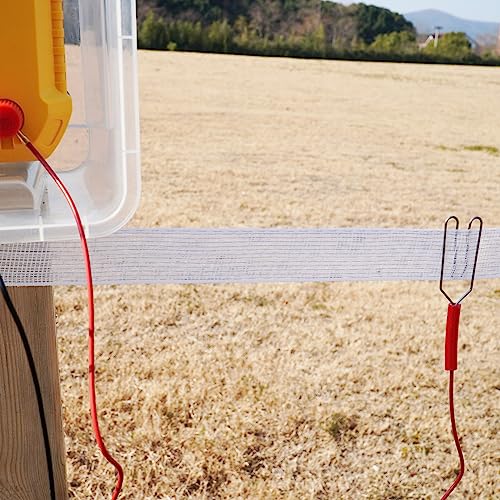 FenceMate Battery Powered Electric Fence Charger Output 1J up to 25 Miles - style: 1J, 12V battery not included