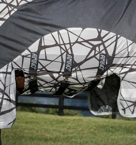 Horseware® Amigo® CamoFly 3-in-1 Plus Fly Sheet - CamoFly Print/Grey, 66 inches - size: 66 inches