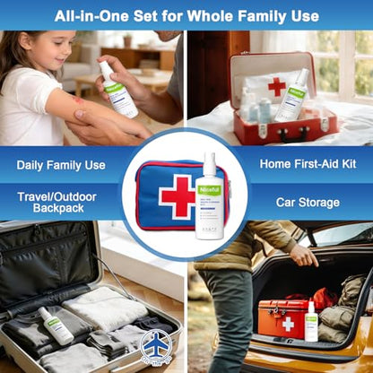 First Aid Antiseptic Spray Sting-Free Wound Cleanser 2.7fl oz(Pack of 4) - size: 2.7 Fl Oz(Pack of 4)