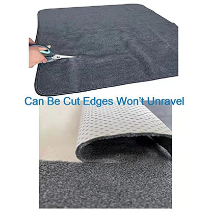 Peepeego 2PCS Pee Pads 54"x54", Washable, Slip Resistant, Waterproof Rugs for Training - size: 54x54 Inch（Pack of 2)