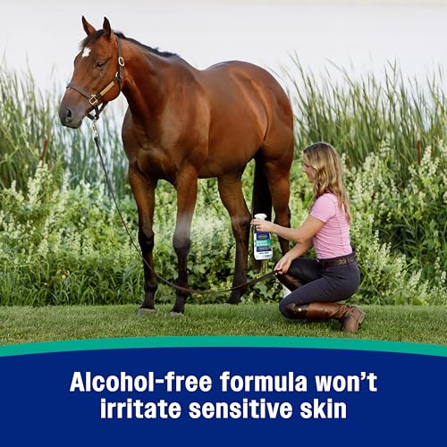 Farnam Nature’s Defense Botanical Fly Repellent Spray for Horses, 32 oz