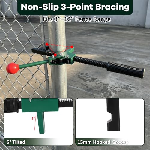 Chain Link Fence Stretcher Tool, Heavy Duty Fence Tightener
