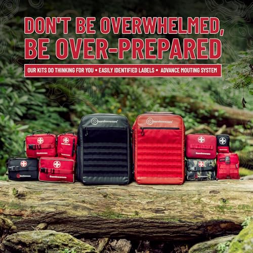 Surviveware Comprehensive Waterproof Premium Survival First Aid Kit - style: Large Waterproof