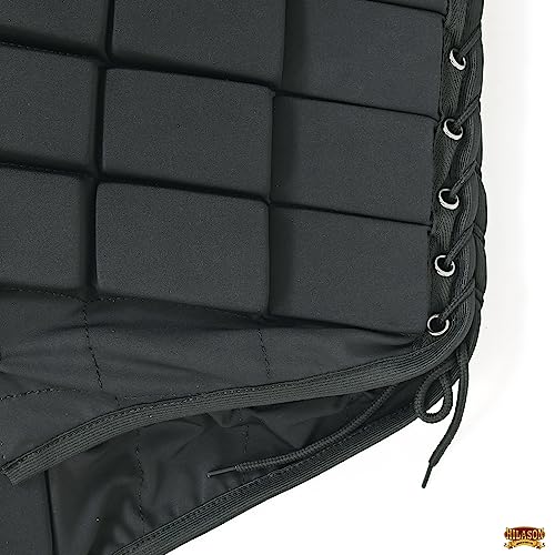 HILASON Black Equestrian Safety Protective Vest Impact Protection - size: XX-Large