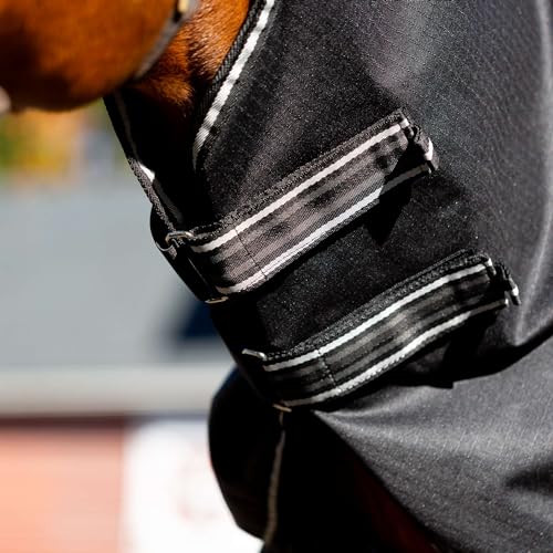 Equinavia Norse Turnout Neck Cover 200g - Black - L - color: Black, size: Large