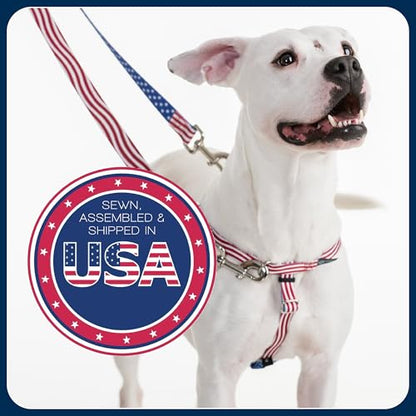 2 Hounds Design Freedom No Pull Dog Harness and Leash, 5/8" MD, Hot Pink - color: Hot Pink, size: 5/8" MD (Chest 24" - 28")