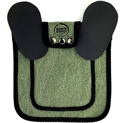 DOWN UNDER OUTDOORS Medium-Large Chicken Saddle Hen Apron Saver (Green) - color: Green