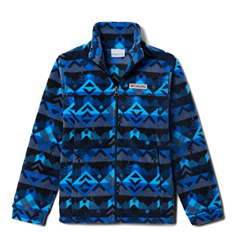 Columbia Kids Zing Iii Fleece - color: Collegiate Navy Checkpoint, size: Large
