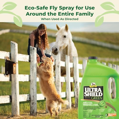 Absorbine UltraShield Green Natural Insect Repellent, 128 fl oz Gallon - size: 128 Fl Oz (Pack of 1)