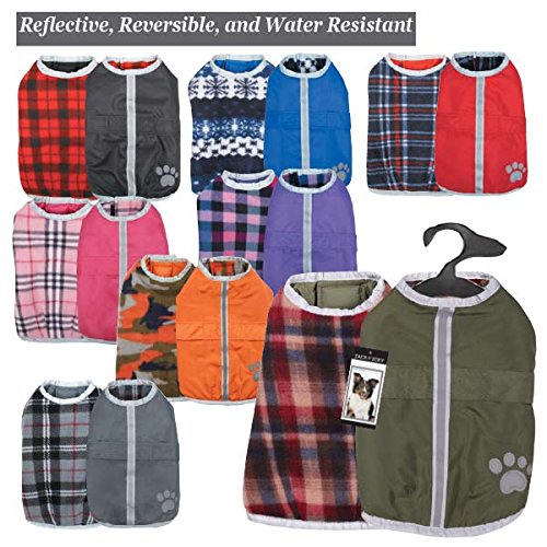Zack & Zoey Polyester Nor'easter Dog Blanket Coat, XX-Small, Chive - color: Chive, size: XX-Small