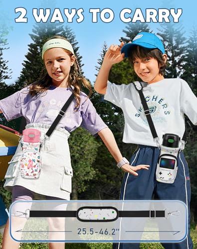 Miss Adola Water Bottle Carrier with Strap for Kids, 14-20 oz - color: Retor Game