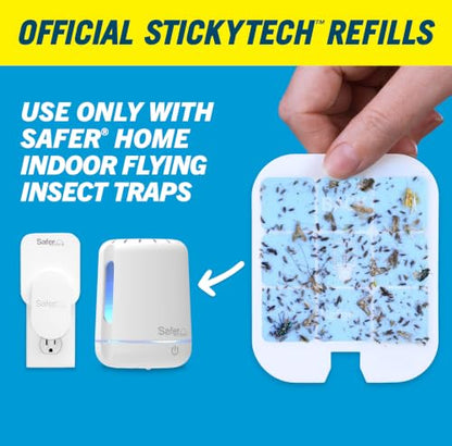 Safer Home Flying Insect Trap Official Refills - size: 12 Safer Home Glue Cards