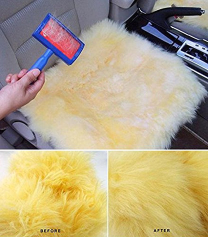 MetU Sheepskin Rug Brush - size: Medium