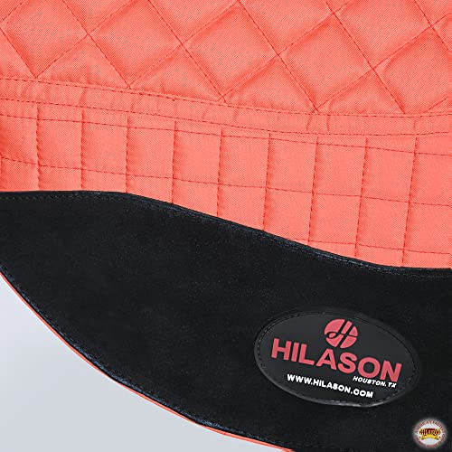 HILASON Western All Purpose Horse English Saddle Pad | All-Purpose - color: Orange