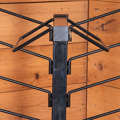EASY-UP Saddle & Tack System | Accommodates Both English & Western Saddles | High Capacity: 5 Saddles & 8 Pads | Easy Assembly | Ideal for Busy Horse Stables | 5-Year Warranty