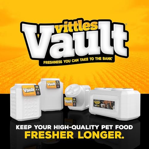 Vittles Vault Airtight Stackable Pet Food Storage Container Up to 60lbs - size: 14.5"L x 22.0"W x 19.0"H