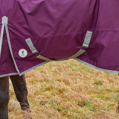 Derby House Elite 1680 Denier with Snuggy Detach-A-Neck Combo Waterproof Turnout Sheet - size: 78