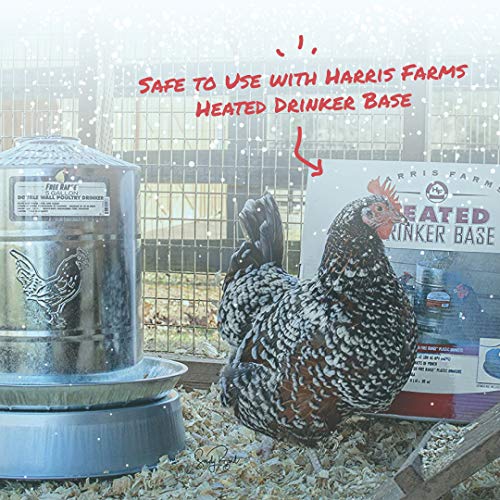 Harris Farms Double Wall Poultry Drinker|Automatic Poultry Water|5 Gallons