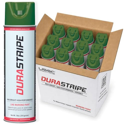 Inverted Utility Marking Spray Paint 18oz (Turf Green) - color: Turf Green