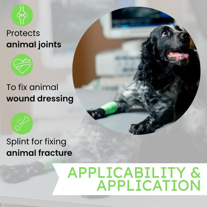 2" Cohesive Flexible Bandage Wrap – Florescent Green - Pack of 8 - color: Florescent Green