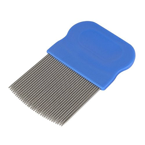 Ezy Dose Kids Lice Comb, Head Lice & Nit Removal, Safe for All Hair, Blue - size: Long Pin Teeth