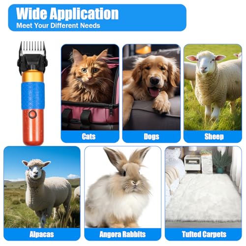 Electric Sheep Shears, Hand Animal Clippers, Farm Pet Grooming Tool