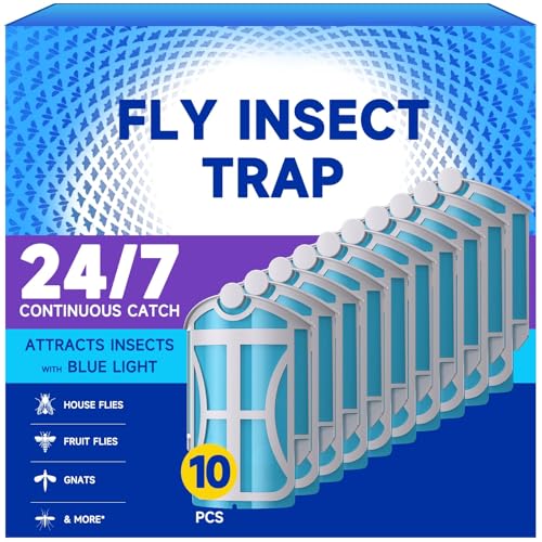10 Pack Flying Insect Trap Refills, Compatible with Flying Insect Trap M364 M364A and Max