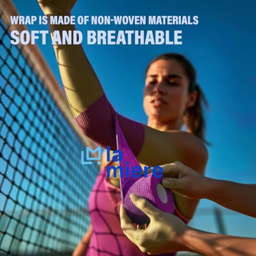 2" x 5 Yards - 8 Counts Self Adherent Cohesive Bandages Cohesive Wraps Mix Color - color: Mix, size: 2inX5yd