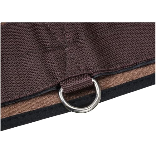 Tough 1 Air Flow Nyloprene English Girth 52 Brown - color: Brown, size: 52