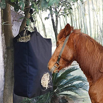 2-Pack Hay Bag for Goats,Horses, Large Waterproof