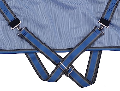 LEAFOREST Horse Mesh Fly Sheets - Lightweight Breathable Standard Neck - size: 75IN