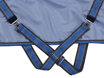 LEAFOREST Horse Mesh Fly Sheets - Lightweight Breathable Standard Neck - size: 75IN