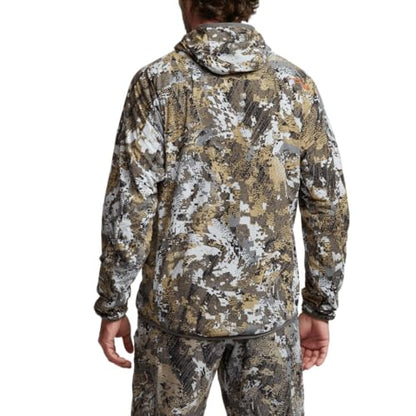 SITKA Ambient 100 Hooded Jacket - Insulated Breathable Waterproof Hunting Fishing Mens Jacket - color: Optifade Elevated Ii, size: Medium