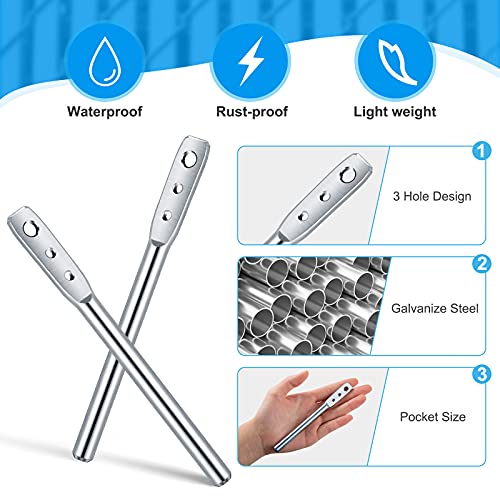 Moxweyeni 3 Hole Wire Twisting Tool for Fence Wire and Clip