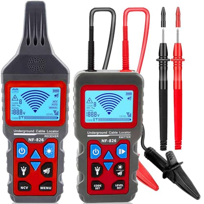 NF-826 Underground Wire Locator Buried Cable Tracer Tone Generator