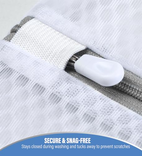 VASSON Mesh Laundry Bags for Delicates, Durable Lingerie Wash Bag Set - size: 5-Piece Set (All-Purpose)