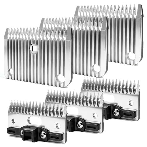 3-Pack CA2/AC Coarse Blade Compatible with Lister Clippers | 18 tooth coarse blade about 2.5 mm cut length for Star Legend Liberty and Fusion animal clippers - size: 3-Pack Coarse