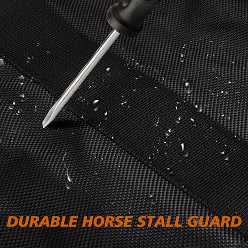 Stall Guard for Horses,Horse Stall Guard, Adjustable Straps & Hardware - size: 2-Stall Guard for Horses