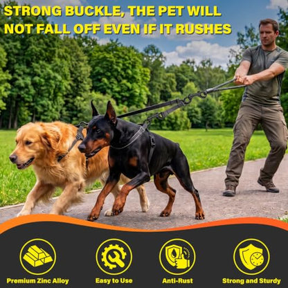 ERKOON 4.7 Inch Double End Trigger Snap Bolt Hooks for Horses (6 Pack) - size: 6 Pack