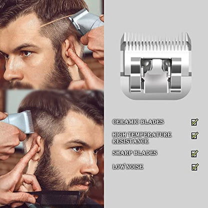 Replacement Blades set compatible with Oster Classic 76/Andis dog Clippers - color: 4MM-13MM(4 PACK)