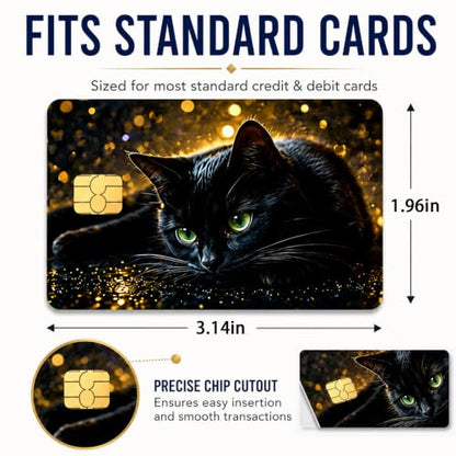 4PCS Sheep Credit Card Skin, Debit Cards Cover Personalized Stickers - color: Sheep