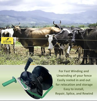 PK1 Electric Fence 3:1 Standard Geared Reel - size: 0 ft x 1 standard reel