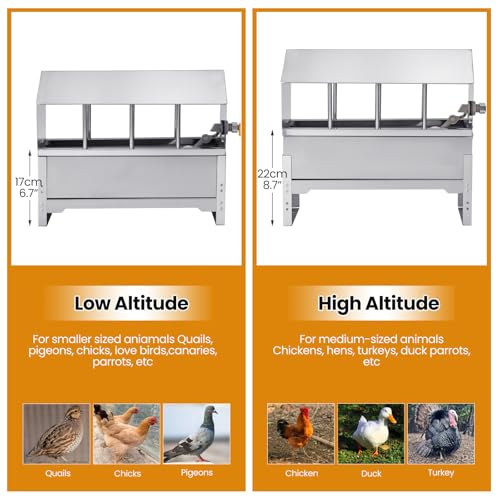Automatic Chicken Waterer Stainless Steel Chicken Water Dispenser