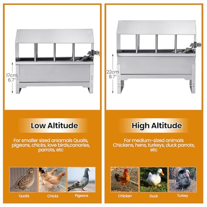 Automatic Chicken Waterer Stainless Steel Chicken Water Dispenser