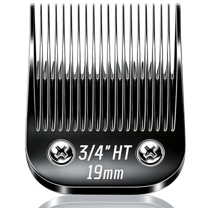 Dog Grooming Replacement Blades Compatible with Andis Dog Clippers - size: Black-3/4"HT